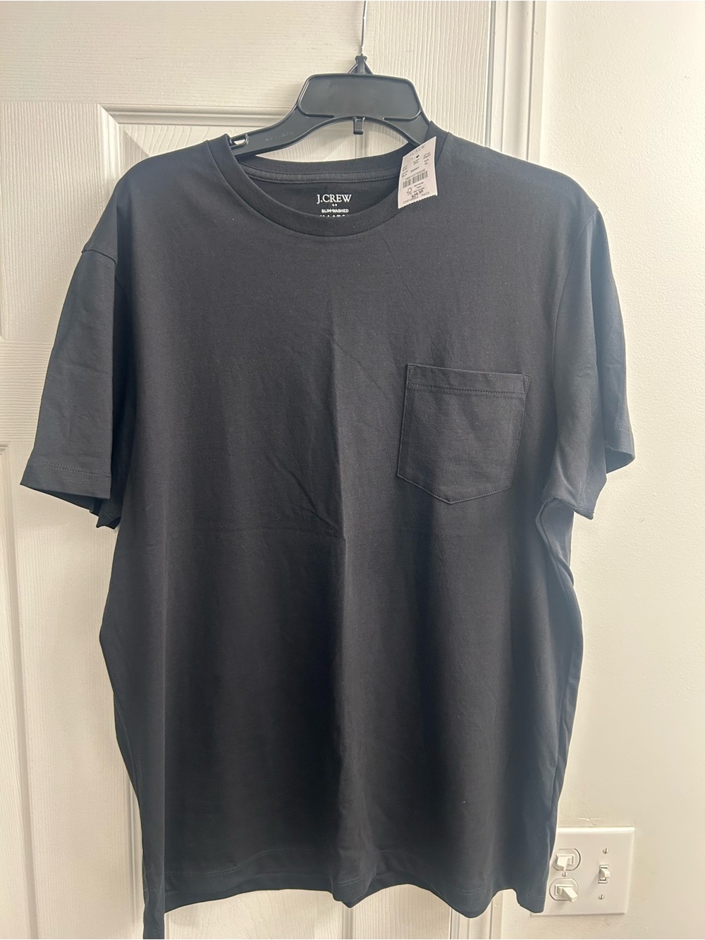 Men’s XL J Crew black pocket t shirt